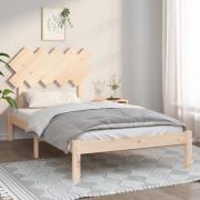 vidaXL Sängram 100x200 cm massivt trä