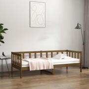 vidaXL Dagbädd honungsbrun 80x200 cm massiv furu