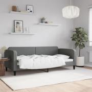 vidaXL Dagbädd mörkgrå 90x200 cm tyg