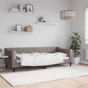 vidaXL Dagbädd taupe 80x200 cm tyg