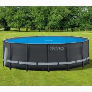 Intex Poolöverdrag solenergi runt 488 cm