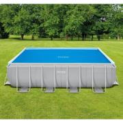 Intex Poolöverdrag solenergi blå 476x234 cm polyeten