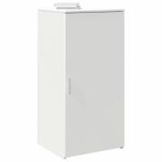 vidaXL Förvaringsskåp vit 50x45x103,5 cm konstruerat trä