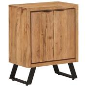 vidaXL Skänk med 2 dörrar 55x36x72 cm massivt akaciaträ