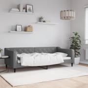 vidaXL Dagbädd mörkgrå 90x200 cm tyg