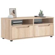 vidaXL TV-bänk VISNES Sonoma ek 100x40x38 cm konstruerat trä