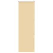 vidaXL Rullgardin mörkläggningsbar beige 50x175 cm tyg bredd 45,7 cm