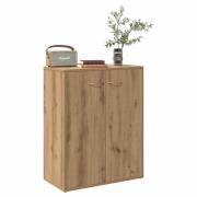 vidaXL Skänk artisan ek 60x30x75 cm konstruerat trä