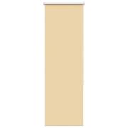 vidaXL Rullgardin mörkläggningsbar beige 40x150 cm tyg bredd 35,7 cm