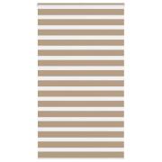 vidaXL Rullgardin zebra 120x200 cm tyg bredd 115,9 cm polyester