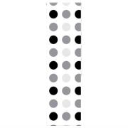 vidaXL Rullgardin för dusch 80x240 cm tyg bredd 76 cm