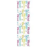 vidaXL Rullgardin för dusch 70x240 cm tyg bredd 66 cm