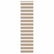 vidaXL Rullgardin zebra 65x230 cm tyg bredd 60,9 cm polyester