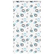 vidaXL Duschrullgardin med kassett 120x240 cm tyg bredd 116 cm