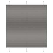 vidaXL Plisserad persienn antracit 120x150 cm tyg bredd 119,4 cm