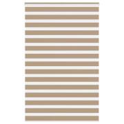 vidaXL Rullgardin zebra 145x230 cm tyg bredd 140,9 cm polyester