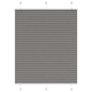 vidaXL Plisserad persienn antracit 105x150 cm tyg bredd 104,4 cm