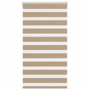 vidaXL Rullgardin zebra 75x100 cm tyg bredd 70,9 cm polyester