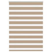 vidaXL Rullgardin zebra 110x150 cm tyg bredd 105,9 cm polyester