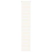 vidaXL Rullgardin zebra 40x200 cm tyg bredd 35,9 cm polyester