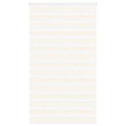 vidaXL Rullgardin zebra 135x200 cm tyg bredd 130,9 cm polyester