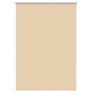 vidaXL Rullgardin mörkläggningsbeige 90x130 cm tyg bredd 85,7 cm