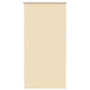 vidaXL Rullgardin mörkläggningsbeige 65x150 cm tyg bredd 60,7 cm