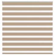 vidaXL Rullgardin zebra 140x100 cm tyg bredd 135,9 cm polyester