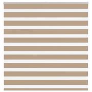 vidaXL Rullgardin zebra 140x150 cm tyg bredd 135,9 cm polyester