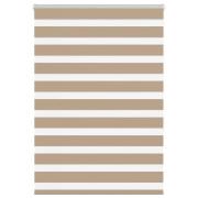 vidaXL Rullgardin zebra 105x150 cm tyg bredd 100,9 cm polyester