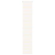 vidaXL Rullgardin zebra 45x200 cm tyg bredd 40,9 cm polyester
