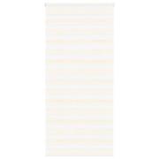 vidaXL Rullgardin zebra 110x200 cm tyg bredd 105,9 cm polyester