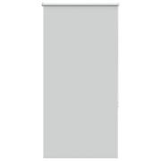 vidaXL Rullgardin mörkläggning ljusgrå 85x175 cm tyg bredd 80,7 cm