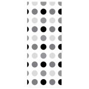 vidaXL Rullgardin för dusch 90x240 cm tyg bredd 86 cm
