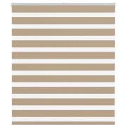vidaXL Rullgardin zebra 125x100 cm tyg bredd 120,9 cm polyester