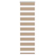 vidaXL Rullgardin zebra 50x100 cm tyg bredd 45,9 cm polyester