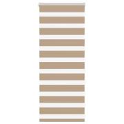 vidaXL Rullgardin zebra 60x150 cm tyg bredd 55,9 cm polyester
