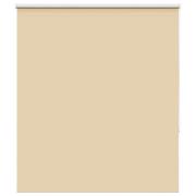 vidaXL Rullgardin mörkläggningsbeige 125x175 cm tyg bredd 121,6 cm