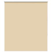 vidaXL Rullgardin mörkläggningsbar beige 120x175 cm tyg bredd 116,6 cm