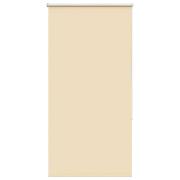 vidaXL Rullgardin mörkläggningsbeige 85x175 cm tyg bredd 80,7 cm