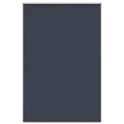 vidaXL Rullgardin mörkläggning marin 145x210 cm tyg bredd 141,6 cm