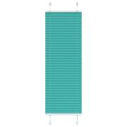 vidaXL Plisserad persienn bensingrön 45x100cm tyg bredd 44,4cm