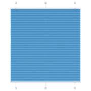 vidaXL Plisserad persienn blå 115x150 cm tyg bredd 114,4cm polyester
