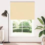 vidaXL Rullgardin mörkläggningsbeige 150x230 cm tyg bredd 146,6 cm