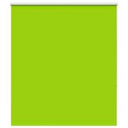 vidaXL Rullgardin mörkläggning blad grön 140x150 cm tyg bredd 136,6 cm