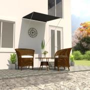 vidaXL Markis 100x150 cm antracit