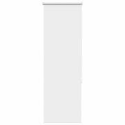 vidaXL Rullgardin mörkläggning vit 55x130 cm tyg bredd 50,7 cm