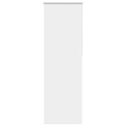 vidaXL Rullgardin mörkläggningsgardin vit 70x210 cm tyg bredd 65,7 cm