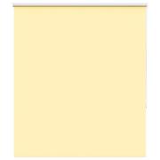 vidaXL Rullgardin mörkläggningsgul 135x130 cm tygbredd 131,6 cm
