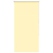 vidaXL Rullgardin mörkläggningsgul 65x150 cm tyg bredd 60,7 cm
